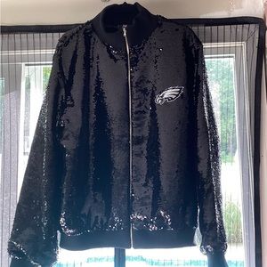 New Sequin EAGLES jacket 2X BEAUTIFUL